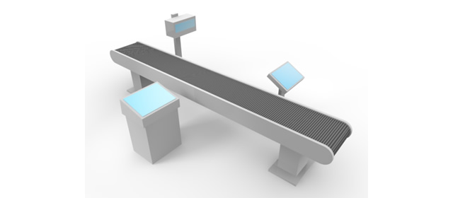 組み立て｜工場｜ベルトコンベアー - 生産/イラスト/インダストリー/写真/イメージ/フォト/フリー素材