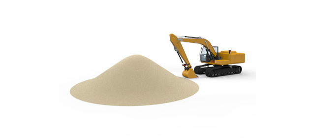 土砂｜油圧ショベル - 生産/イラスト/インダストリー/写真/イメージ/フォト/フリー素材