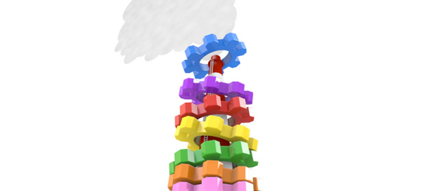 歯車｜火力｜エネルギー - 生産/イラスト/インダストリー/写真/イメージ/フォト/フリー素材