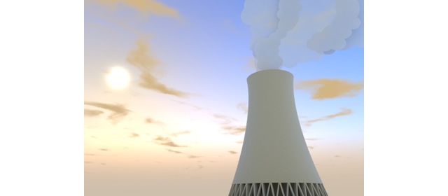 冷却塔 - 生産/イラスト/インダストリー/写真/イメージ/フォト/フリー素材