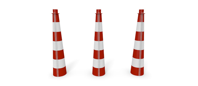 発電｜設備｜煙突 - 生産/イラスト/インダストリー/写真/イメージ/フォト/フリー素材