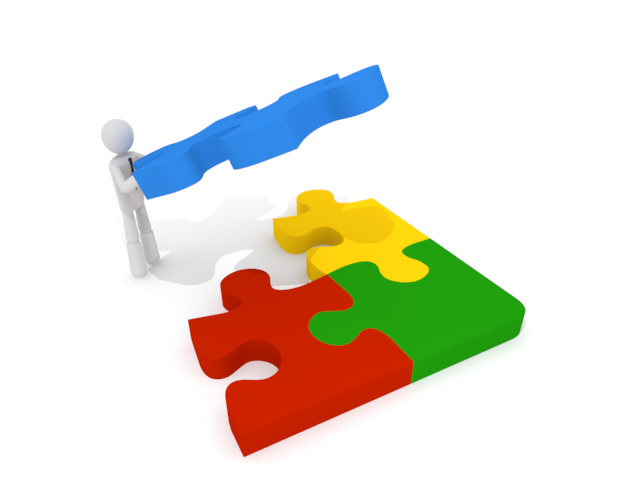 ピース / つなげる - ワーキングイメージ/写真/無料/イラスト/フォト/フリーダウンロード