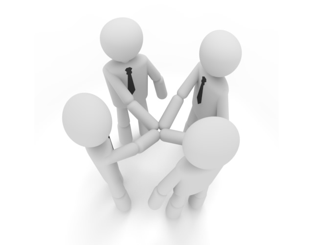ビジネスマン / 手をそろえる - ワーキングイメージ/写真/無料/イラスト/フォト/フリーダウンロード