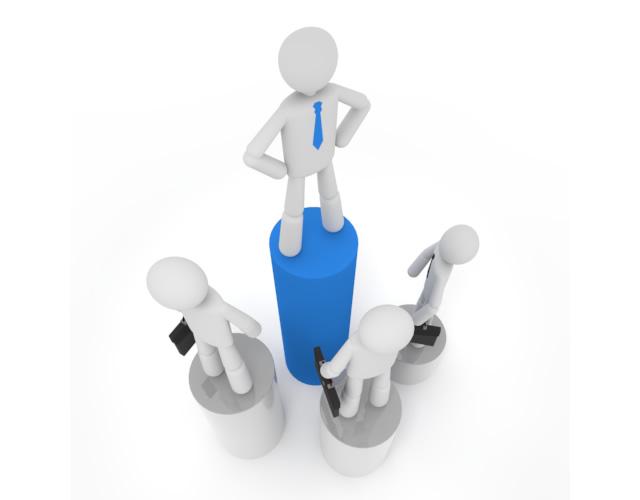 威厳 / トップに立つ - ワーキングイメージ/写真/無料/イラスト/フォト/フリーダウンロード