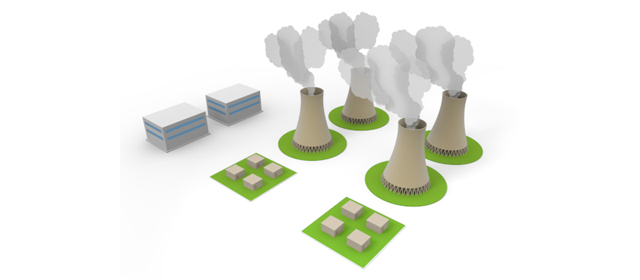 発電所｜火力 | 環境 | 自然 | エネルギー | 災害 - エネルギー / 地球 / 自然 / 環境 / 写真 / イラスト / フリー素材 / ダウンロード