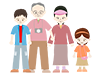 Family ｜ Travel ｜ Golden Week-Free Illustrations ｜ People / Seasons / Events