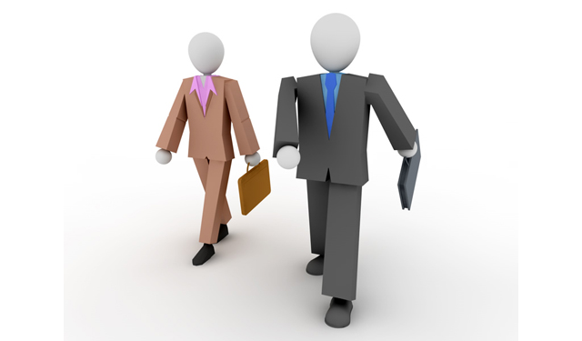 男性スーツ / ビジネスウーマン / イラスト素材/無料で使える/ビジネスシーン/経営 - イラスト/写真/フリー素材/クリップアート/フォト/商用使用OK