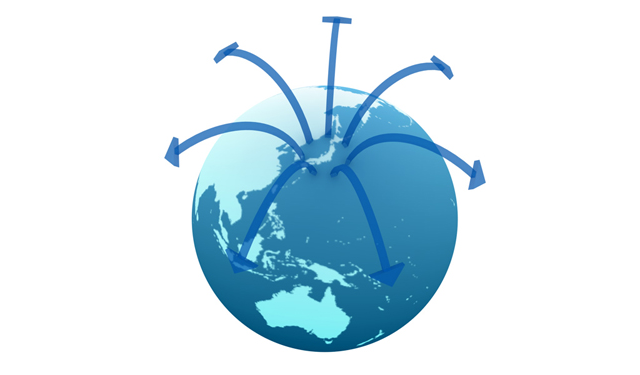 海外移転 / 海外進出 / イラスト素材/無料で使える/ビジネスシーン/経営 - イラスト/写真/フリー素材/クリップアート/フォト/商用使用OK