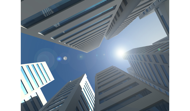 ビジネス街 / オフィス街 / イラスト素材/無料で使える/ビジネスシーン/経営 - イラスト/写真/フリー素材/クリップアート/フォト/商用使用OK