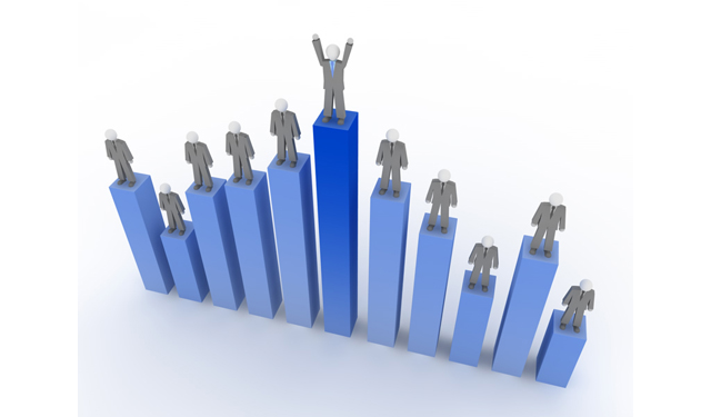 ビジネスマン / 売り上げアップ / イラスト素材/無料で使える/ビジネスシーン/経営 - イラスト/写真/フリー素材/クリップアート/フォト/商用使用OK