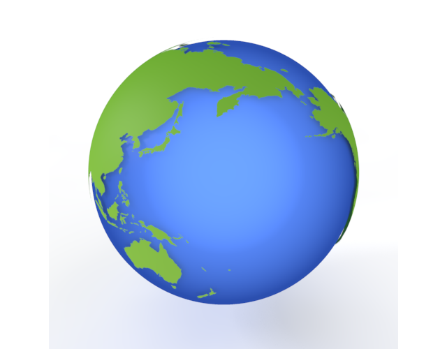 アース / 地球儀 / イラスト素材/無料で使える/ビジネスシーン/経営 - イラスト/写真/フリー素材/クリップアート/フォト/商用使用OK