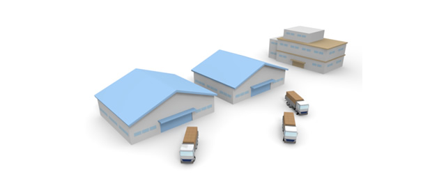 トラック - 配達 - 宅配 - 生産/イラスト/インダストリー/写真/イメージ/フォト/フリー素材