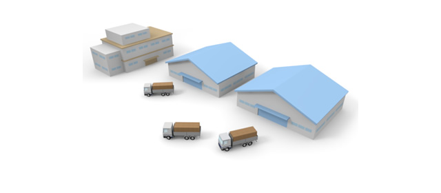 会社 - トラック - ドライバー - 生産/イラスト/インダストリー/写真/イメージ/フォト/フリー素材