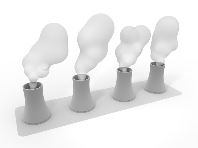 核分裂 - 生産/イラスト/インダストリー/写真/イメージ/フォト/フリー素材