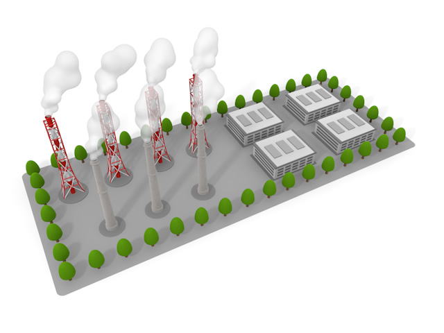 エネルギー - 生産/イラスト/インダストリー/写真/イメージ/フォト/フリー素材