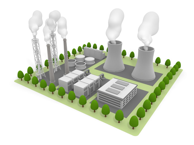 原子炉 - 生産/イラスト/インダストリー/写真/イメージ/フォト/フリー素材