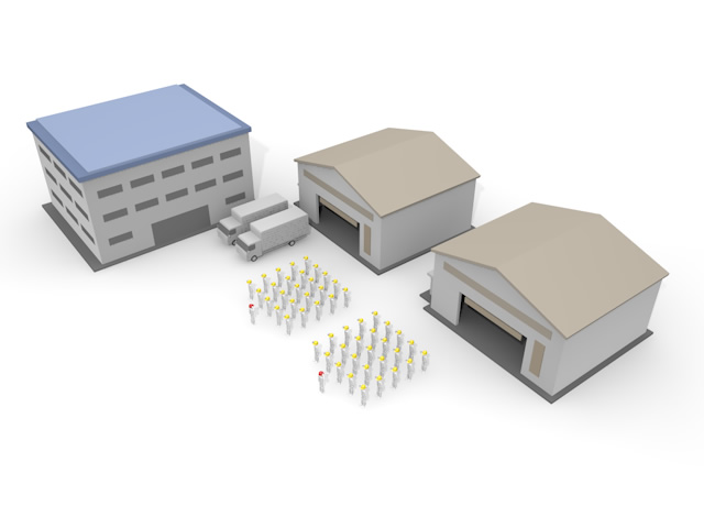 作業員 - 生産/イラスト/インダストリー/写真/イメージ/フォト/フリー素材