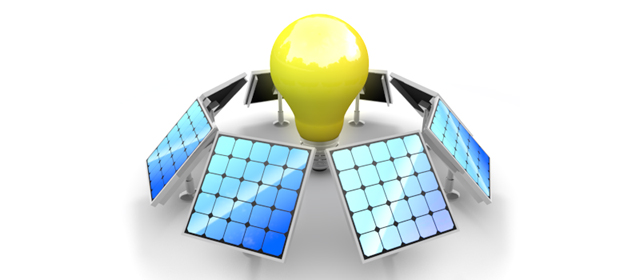 電球｜太陽光発電  | 環境・自然・エネルギー・災害 - エネルギー / 地球 / 自然 / 環境 / 写真 / イラスト / フリー素材 / ダウンロード