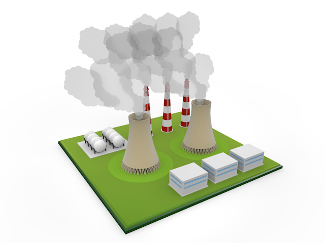 原子力発電所 | エネルギー | 核発電所 | 原発 - エネルギー / 地球 / 自然 / 環境 / 写真 / イラスト / フリー素材 / ダウンロード