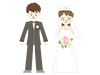 Wedding ｜ Wedding ――Free Illustration ｜ People / Seasons / Events