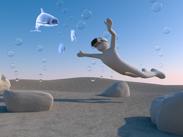 海 | バーチャルリアリティ | 体験 - テクノロジー / 技術開発 / 写真 / 3D / 科学 / イラスト / フォト / 無料 / 機械