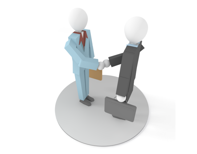 ビジネスウーマン / 契約 / イラスト素材/無料で使える/ビジネスシーン/経営 - イラスト/写真/フリー素材/クリップアート/フォト/商用使用OK