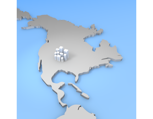 地図 / 海外進出 / イラスト素材/無料で使える/ビジネスシーン/経営 - イラスト/写真/フリー素材/クリップアート/フォト/商用使用OK