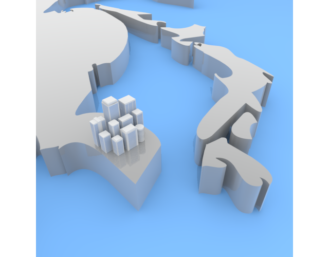 韓国支店 / グローバル / イラスト素材/無料で使える/ビジネスシーン/経営 - イラスト/写真/フリー素材/クリップアート/フォト/商用使用OK