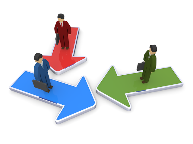 言い争い / イラスト素材/無料で使える/ビジネスシーン/経営 - イラスト/写真/フリー素材/クリップアート/フォト/商用使用OK