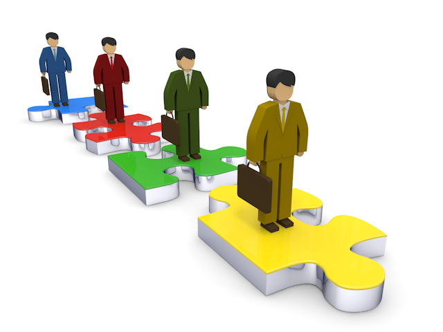 ライバルがいる / イラスト素材/無料で使える/ビジネスシーン/経営 - イラスト/写真/フリー素材/クリップアート/フォト/商用使用OK