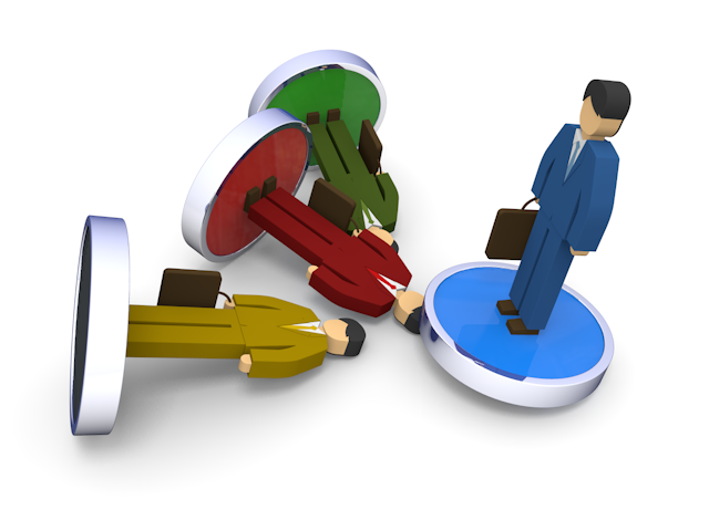 悲しい結末 / イラスト素材/無料で使える/ビジネスシーン/経営 - イラスト/写真/フリー素材/クリップアート/フォト/商用使用OK