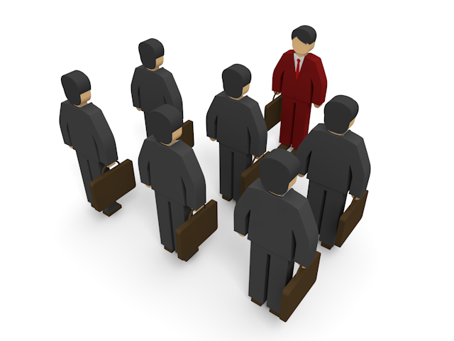 指示を与える / イラスト素材/無料で使える/ビジネスシーン/経営 - イラスト/写真/フリー素材/クリップアート/フォト/商用使用OK