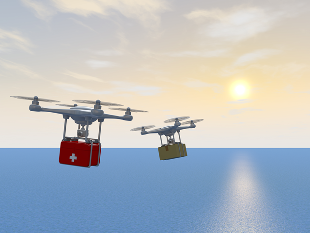緊急/迅速 / ドローン - テクノロジー / 技術開発 / 写真 / 3D / 科学 / イラスト / フォト / 無料 / 機械