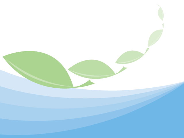 葉っぱ | 波 | 飛ぶ  | 環境・自然・エネルギー・災害 - 汚染/工場/環境/地球/自然/きれい/イラスト/無料/クリップアート