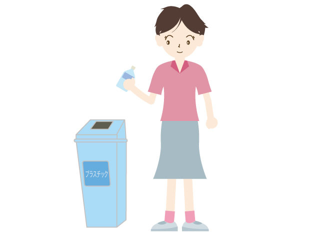 ゴミ | 分別 | 資源素材 | 環境・自然・エネルギー・災害 - 汚染/工場/環境/地球/自然/きれい/イラスト/無料/クリップアート