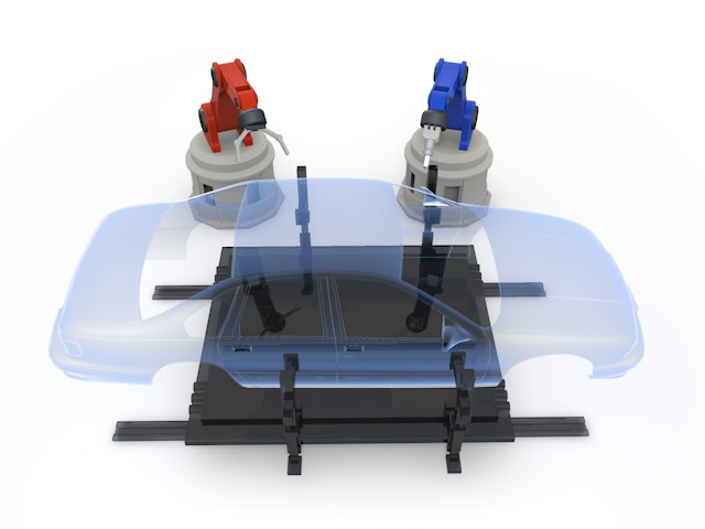 自動化 - 生産/イラスト/インダストリー/写真/イメージ/フォト/フリー素材