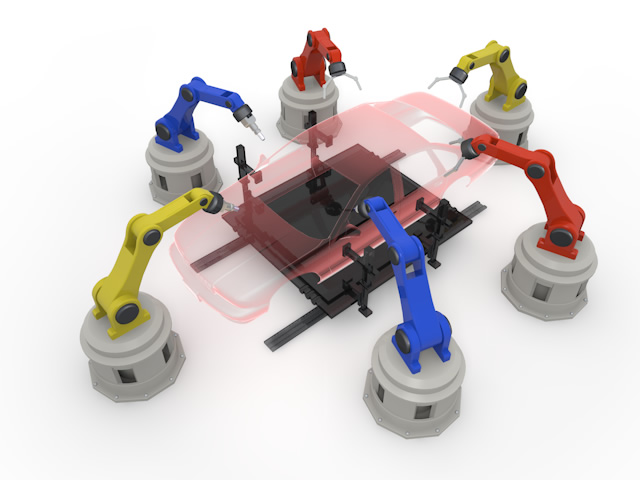 自動車 - 生産/イラスト/インダストリー/写真/イメージ/フォト/フリー素材