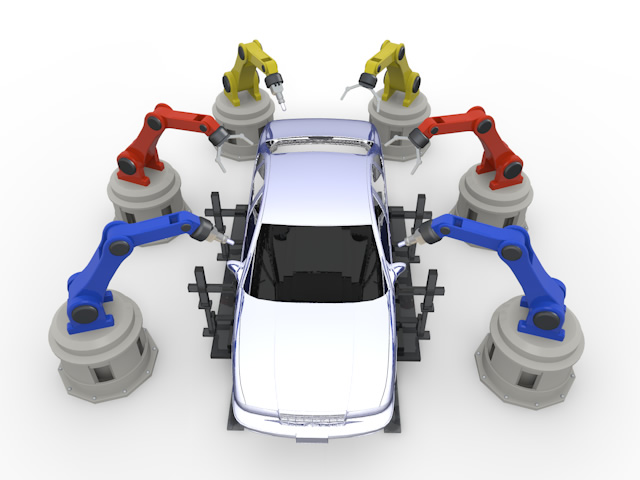 自動車 - 生産/イラスト/インダストリー/写真/イメージ/フォト/フリー素材