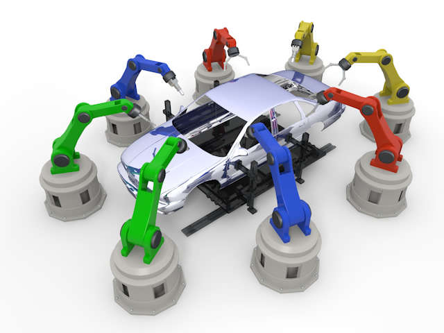 自動車 - 生産/イラスト/インダストリー/写真/イメージ/フォト/フリー素材