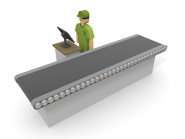 流れ作業 - 生産/イラスト/インダストリー/写真/イメージ/フォト/フリー素材