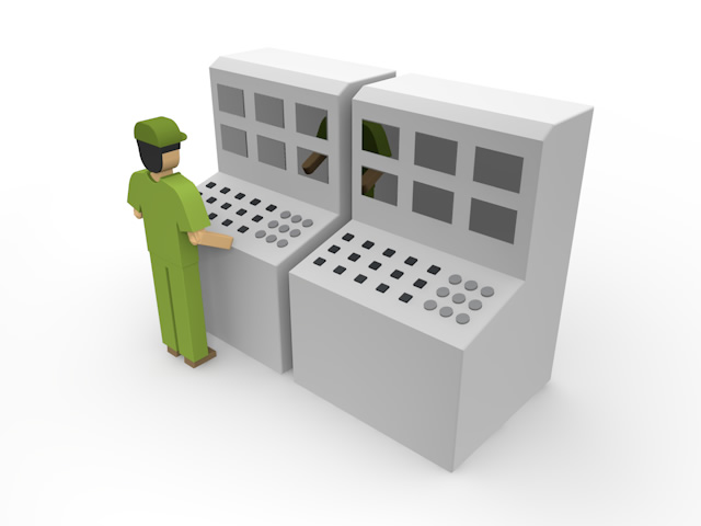 機械操作 - 生産/イラスト/インダストリー/写真/イメージ/フォト/フリー素材