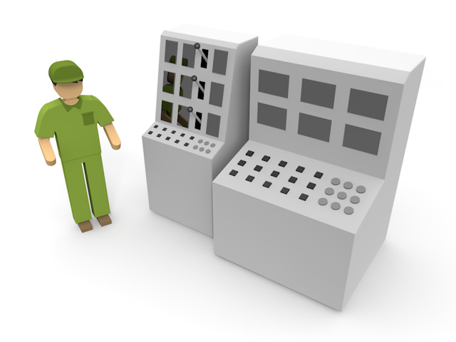 機械操作 - 生産/イラスト/インダストリー/写真/イメージ/フォト/フリー素材