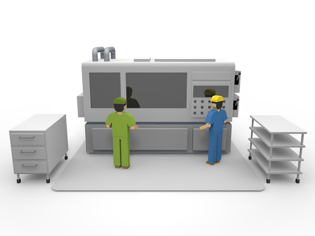 ワーキング - 生産/イラスト/インダストリー/写真/イメージ/フォト/フリー素材