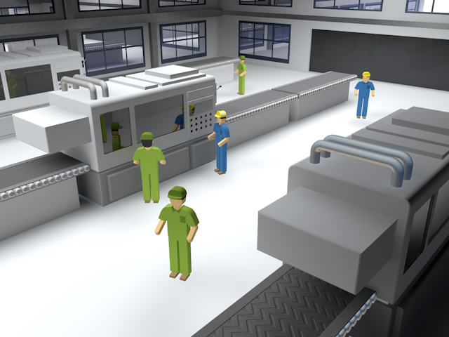 整理整頓 - 生産/イラスト/インダストリー/写真/イメージ/フォト/フリー素材