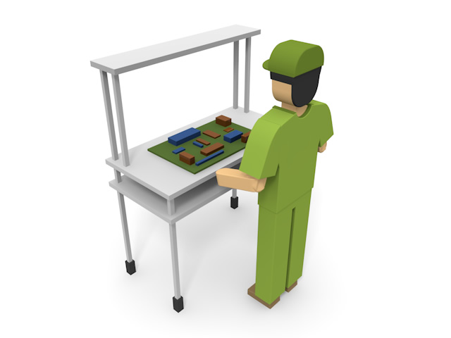 細かい作業 - 生産/イラスト/インダストリー/写真/イメージ/フォト/フリー素材