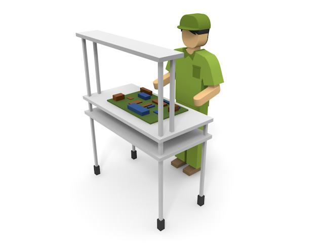 作業員 - 生産/イラスト/インダストリー/写真/イメージ/フォト/フリー素材