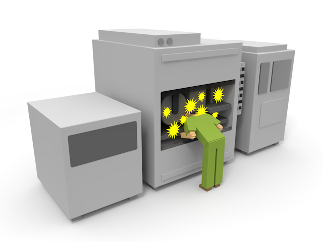 事故 - 生産/イラスト/インダストリー/写真/イメージ/フォト/フリー素材