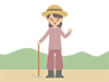 Farmers ｜ Agriculture ｜ Women ――Free Illustrations ｜ People / Seasons / Events