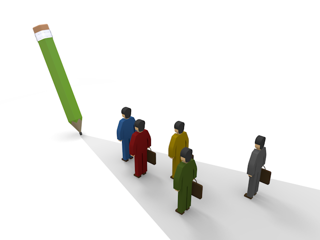 面接/実態/50代 / 出世 / 会社 / 給料 / イラスト / 退社 / フリー素材 / 仕事 / 女性 / 男性 - イラスト/写真/フリー素材/クリップアート/フォト/商用使用OK