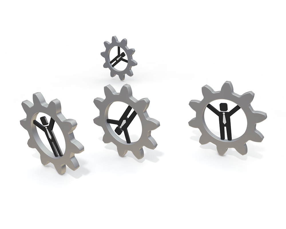 給料取り/月給泥棒/会社員の「やる気」/ブログの挿絵に便利 - イラスト/写真/フリー素材/クリップアート/フォト/商用使用OK